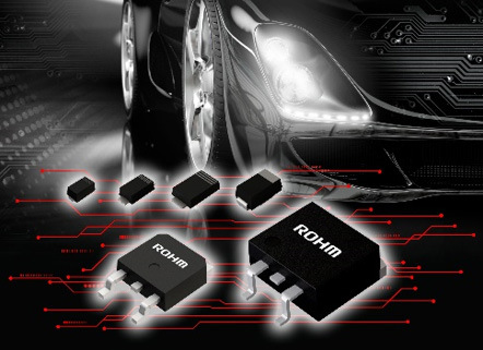 ROHM车载市场中小型高效SBD“RBR/RBQ系列”产品阵容进一步扩大 ROHM车载市场中小型高效SBD“RBR/RBQ系列”产品阵容进一步扩大