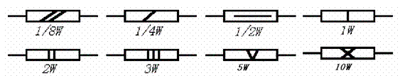 电阻器功率的识别和计算 电阻器功率的识别和计算
